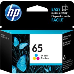 HP 65 Ink Cartridge Tri Colour N9K01AA