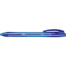 Stat Retractable Ballpoint Pen Medium 1mm Blue