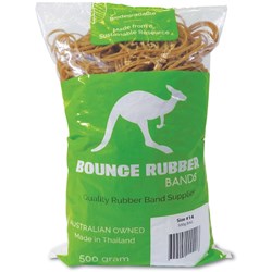 Bounce Rubber Bands Size 14 Bag 500gm