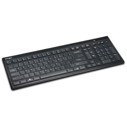 Kensington Slim Type Wireless Keyboard With AES Encryption Black