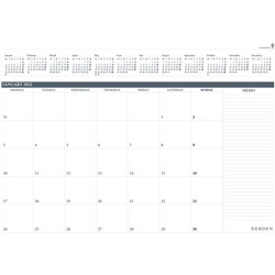 Debden Table Top Planner Refill 370x530mm Month To View
