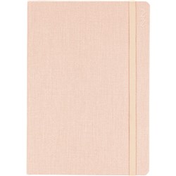 Debden Designer Diary A5 Day To Page Textured Peach
