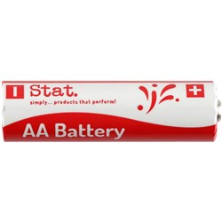 Stat Alkaline Battery Size AA Bulk Box Of 24
