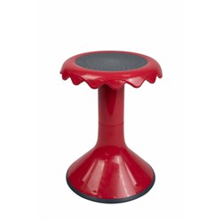 Visionchart Creative Kids Sunflower Stool 450W x 330D x 330mmH Dark Red