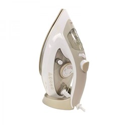 Nero 700 Steam / Dry Ceramic Iron Auto-Off White and Champagne