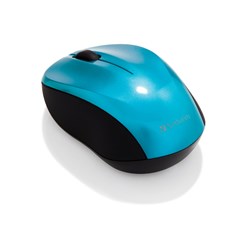 Verbatim Go Nano Wireless Mouse Caribbean Blue
