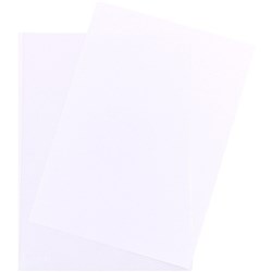 Bantex Plastic Letter Files A4 Clear Pack Of 100