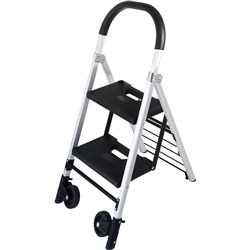 Durus Folding Ladder Trolley 2 Step