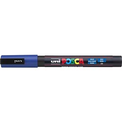 Uni Posca PC-3M Paint Marker Fine Bullet 1.3mm Blue