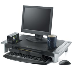 Fellowes Office Suites Premium Monitor Riser Black/Silver