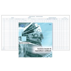 Zions 212 Income & Expense Book Business 290x285mm