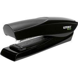 Rapid Eco Super Flat Clinch Stapler Half Strip 25 Sheet Capacity Black