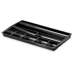 Italplast GreenR Desk Drawer Tidy Recycled Black