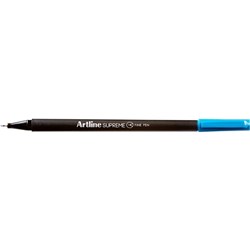 Artline Supreme Fineliner Pen 0.4mm Sky Blue Pack Of 12